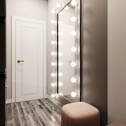 Mirrors for hallway with lighting photo