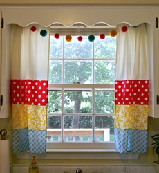 DIY Kitchen Curtain Ideas Photo