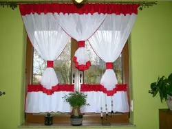 DIY kitchen curtain ideas photo