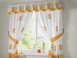 DIY kitchen curtain ideas photo