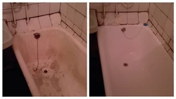 Cover the bathtub with acrylic reviews photos after a couple