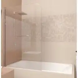 Daxili vanna otağı üçün şüşə pərdə
