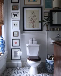 Posters In The Bathroom Photo