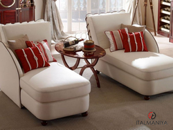 Ottoman in the living room interior