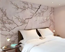 Photo Of Bedrooms With Sakura Wallpaper