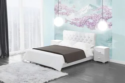 Photo of bedrooms with sakura wallpaper