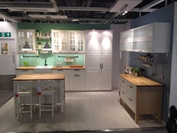 Budbin IKEA Kitchen Green In The Interior Photo