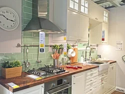 Budbin IKEA ошхона сабз дар акс дохилӣ
