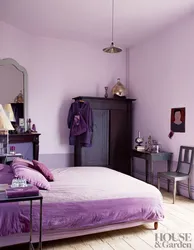 Lavanda yataq otağı daxili