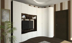 Стенки В Спальню Современные С Телевизором И Шкафом Фото
