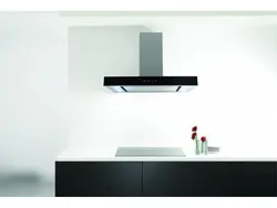 Hood with outlet for kitchen photo