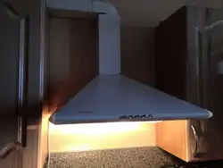 Hood With Outlet For Kitchen Photo