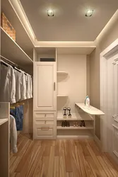 Дизайн кабинета гардеробной
