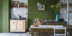 Painting the kitchen photo