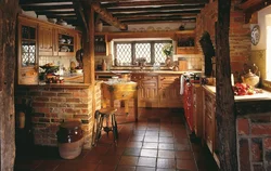 Old style kitchen photo