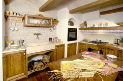 Old style kitchen photo