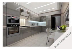 Kitchen interior design in a modern style