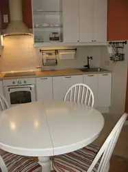 Круглый Стол В Маленькой Кухне Реальные Фото