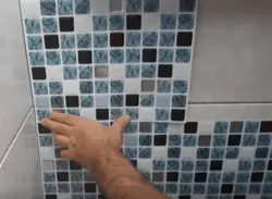 How to glue panels in the bathroom photo