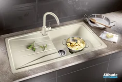 Kitchen design sink and faucet