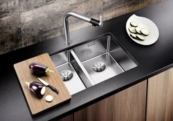 Kitchen design sink and faucet