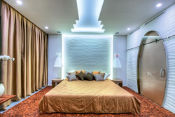 Niches for bedrooms on the ceiling photo