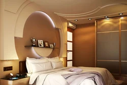 Niches for bedrooms on the ceiling photo