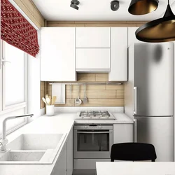Simple small kitchen design