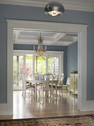 Portal to the kitchen instead of a door photo
