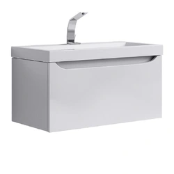 Sink With Bathroom Cabinet 80 Cm Photo