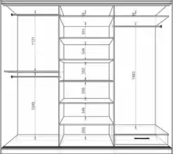 DIY kiyinish xonasining rasmlari va diagrammalarining fotosuratlari