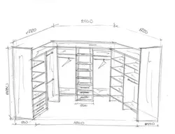 DIY dressing room drawings and diagrams photos