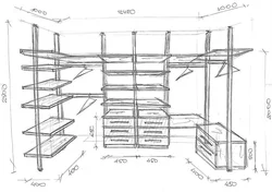 DIY Kiyinish Xonasining Rasmlari Va Diagrammalarining Fotosuratlari