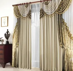 Inexpensive ready-made curtains for the bedroom photo