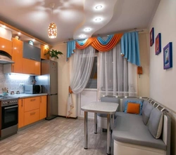 Дизайн кухни со спальным местом 10