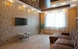 Пәтердің дизайны төбелер қабырғалары