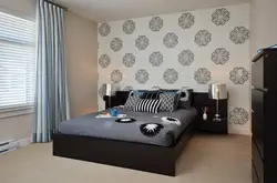 Combination of two colors in the bedroom interior