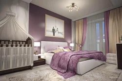 Дохилии хобгоҳи lilac равшан