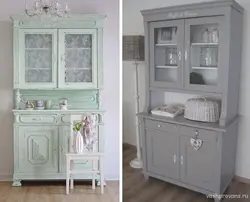 Buffet in the interior of a Provence kitchen