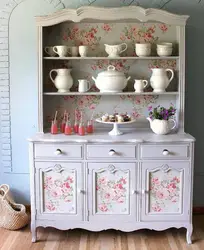 Buffet in the interior of a Provence kitchen
