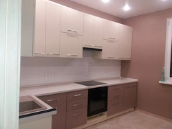 Kitchen facade cream photo