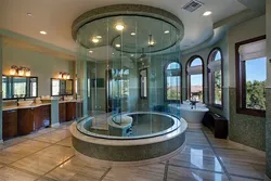 Foto hamam içərisində ev