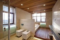 Foto hamam içərisində ev