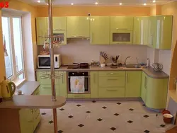 Kitchen photos of real work