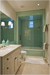Sea ​​Green Bathroom Design