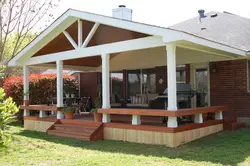 Summer kitchen extension photo