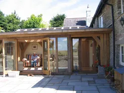 Summer kitchen extension photo