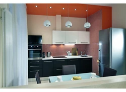 Photo of Khrushchev kitchen color scheme