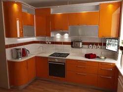 Photo of Khrushchev kitchen color scheme