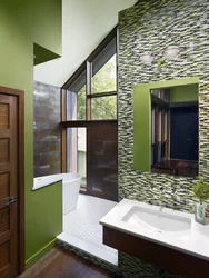 Greenery bath design